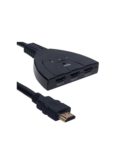 Hdmı Switch Toplayıcı 3 Port Kablolu
