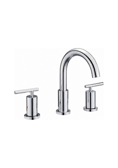 Newarc Newart 3 Delikli Lavabo Bataryası-krom