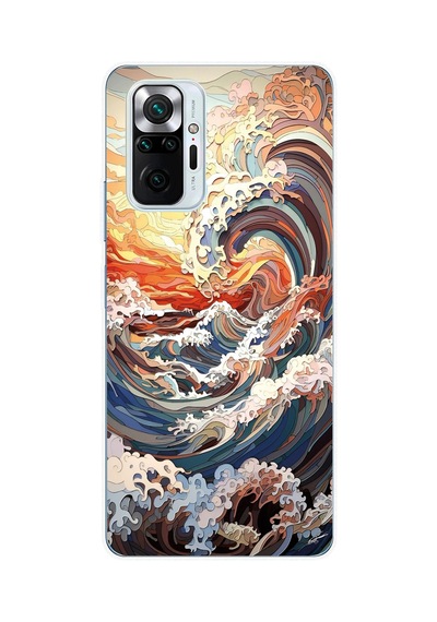Xiaomi Redmi Note 10 Baskılı Desen078 Çok Renkli