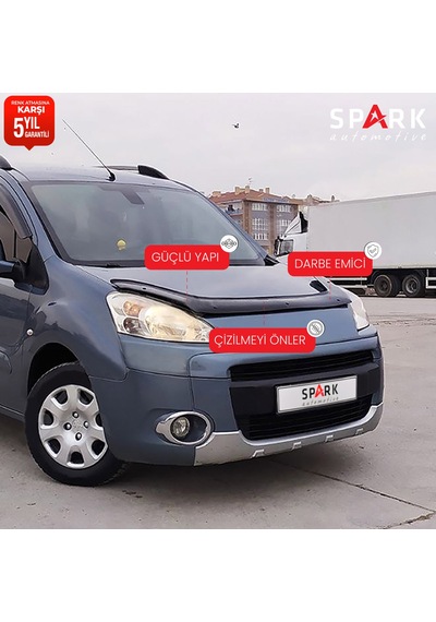 Peugeot Partner Tepee 2009-2015 Yıl Aralığı Uyumlu Ön Kaput Rüzgarlık 3mm