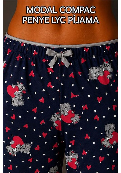 Made By Me Pamuklu Modal Compact Premium Pijama Altı Lacivert