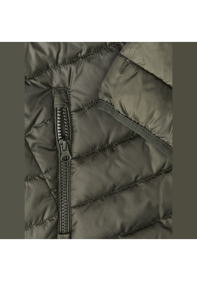 Jack & Jones Erkek Su Itici Özellikli Yüksek Yaka Uzun Kollu Puffer Ceket - Elvis - 12299190 Rosin