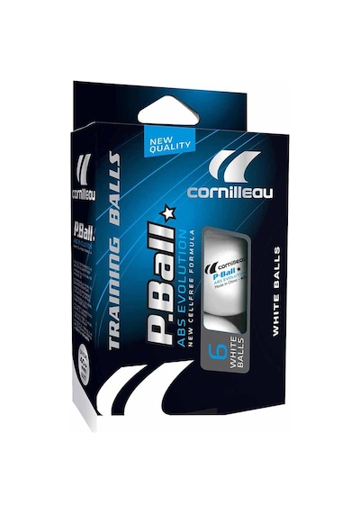 Cornilleau P-Ball ABS Evolution 1 Yıldız 6'lı Masa Tenisi Topu