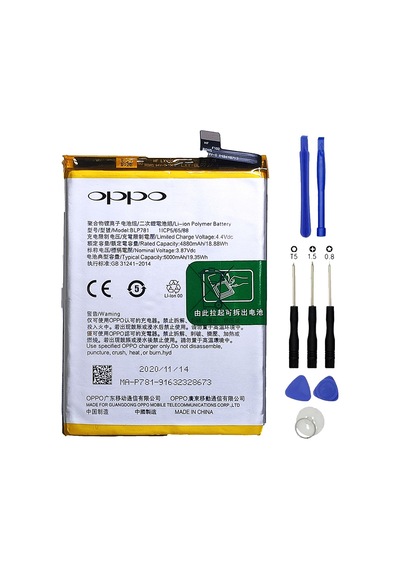 Oppo A72 Batarya Pil ve Tamir Seti Blp781