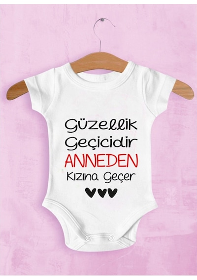 Tuğbababy Baby Bebek Ekru Güzellik Anneden Kızına Geçer Kız Erkek Beyaz