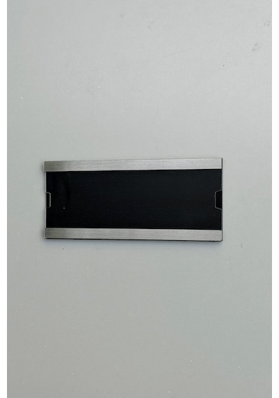 Metal Görünümlü Ofis Okul İşletme Kapı İsimliği Pratik Değiştirilebilir Kendinden Yapışkanlı