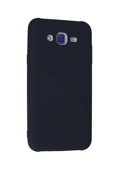 Samsung Galaxy  Uyumlu,  J7 Kılıf Nano İçi Kadife Silikon - Lacivert