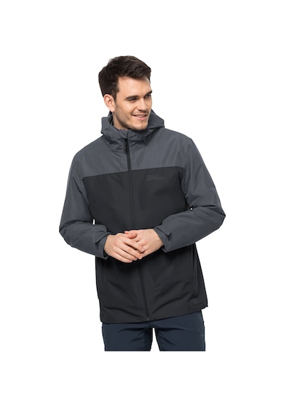 Jack Wolfskin Taubenberg 3ın1 Jkt M Antrasit Antrasit