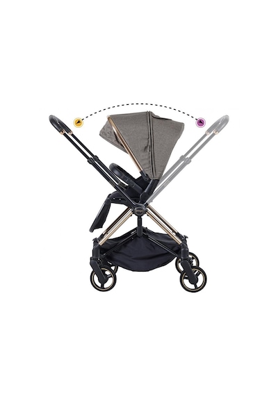 Prego 2066 Mios Travel Bebek Arabası Kahverengi