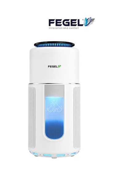 Fegel FG-202 WiFi 4 Katmanlı H13 HEPA PM2.5 Lazer Sensörlü Hava Temizleyici 50 m²
