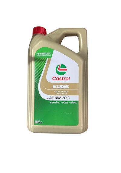 Castrol Edge 0W-20 V Motor Yağı 5 L