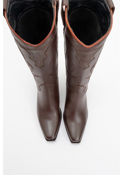 Luvishoes Luvi Shoes Pietro Kahverengi Cilt Hakiki Deri Kadın Western Çizme Kahverengi Deri Luvishoes Luvi Shoes Pietro Kahverengi Cilt Hakiki Deri Kadın Western Çizme Kahverengi Deri