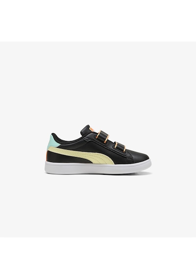 Puma Smash 3.0 Playdate Çocuk Siyah Spor Ayakkabı 402830 Siyah