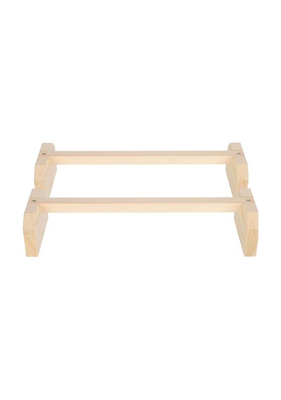 Ikili Set 40 X 12 X 8cm Ahşap Tavuklar Tüneme Standı, Büyük Kuş Standı, Pet Tavuk Büyük Kuş Için