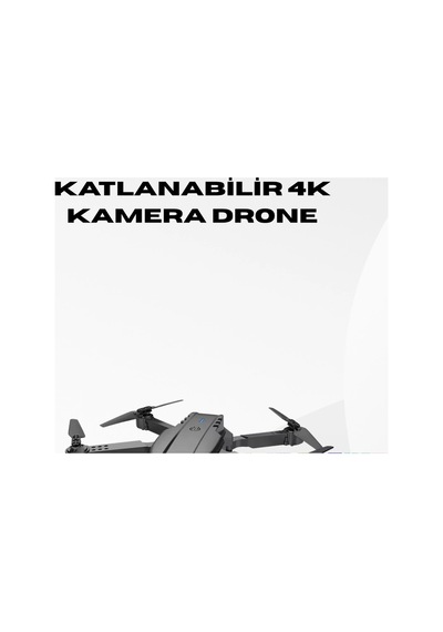 4k Katlanabilir Drone Uzaktan Kontrollü Wi-fi Görüntü Aktarımlı Belirtilmemiş