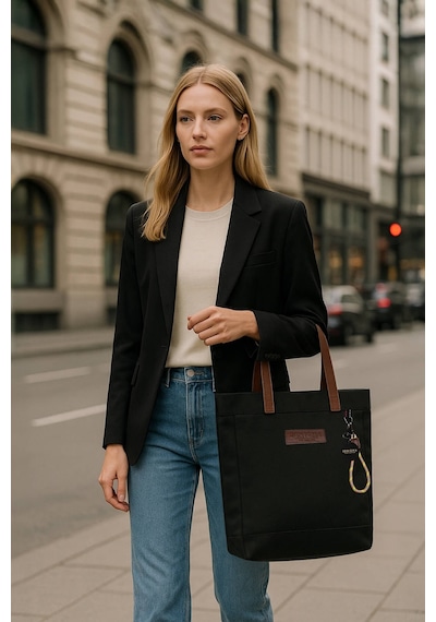 Markapia Unisex Kanvas Tote Çanta Çok Renkli