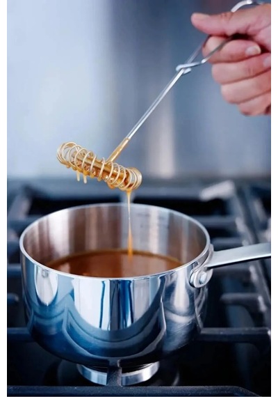 Lüks Solingen Paslanmaz Çelik Sos Yumurta Çırpıcısı, Spiral Çırpıcı, Spiralli Omlet Çırpma Teli Pasl Diğer