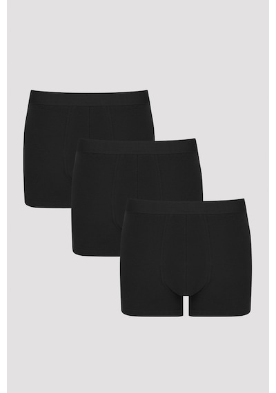 Penti Erkek Basic 3'Lü Boxer Siyah