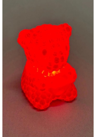 Işıklı Ayıcık Led Lamba 7 Cm Diğer