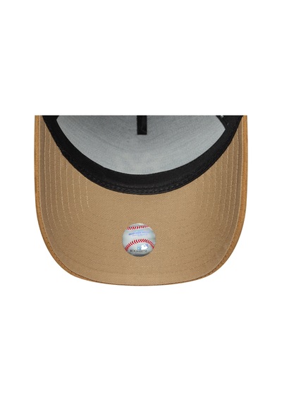 New Era New York Yankees Süet Şapka 60759008 Siyah-krem