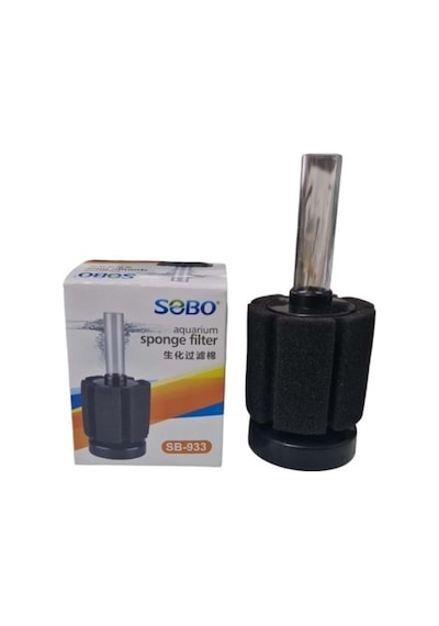 Sobo Sb-933 Akvaryum Mini Pipo Filtre - Nano Akvaryumlar İçin Pratik Temizlik