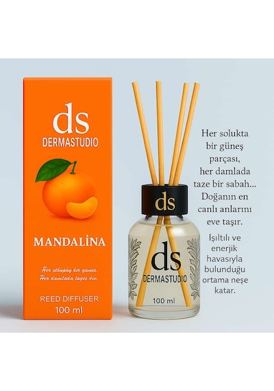 Mandalina Bambu Oda Kokusu 100 Ml Ferah Ve Kalıcı Narenciye Koku Karışık