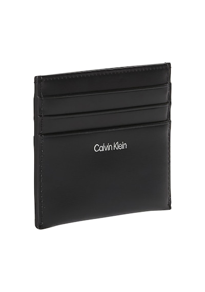 Calvin Klein Emblem Hw Cardholder SİYAH