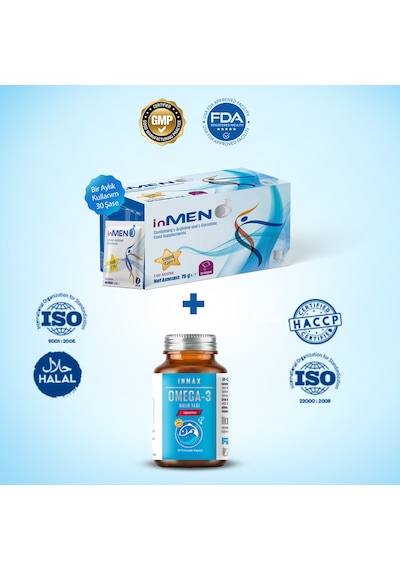 Inmen Omega 3 Takviye Edici Gıda 30 Şase Inmen Omega 3 Takviye Edici Gıda 30 Şase