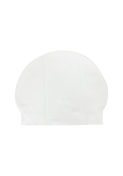 Bermuda Latex Swim Cap Yüzücü Bonesi Beyaz