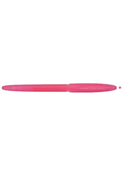 Uni-ball Roller Kalem Signo Gelstick Jel Bilye Uç 0.7 Mm Fosforlu Pembe Um-170