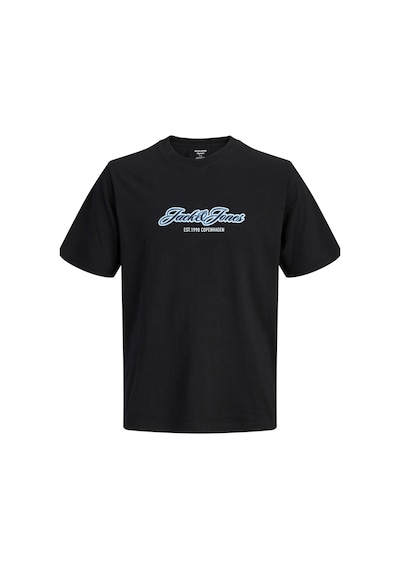 Jack & Jones Erkek Jorcatskılls Ballon Tee Ss Cn Fst Balon Kesim Tişört Siyah