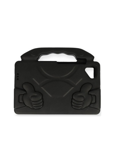 Samsung Uyumlu Galaxy Tab A11 Kılıf Like Stantlı Tablet Silikon - Siyah Evimdeyokyok