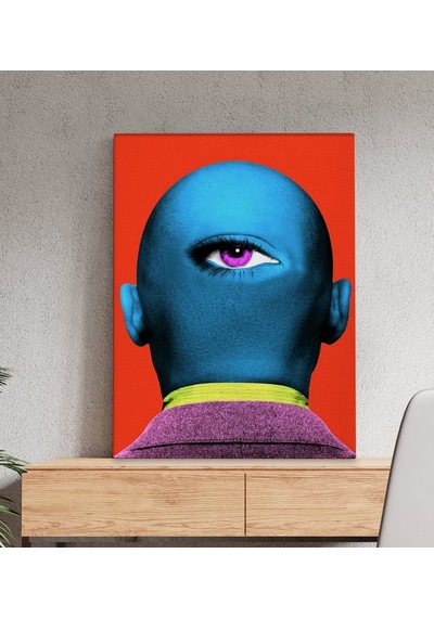 Bk Gift Fantastic Tasarımlı Kanvas Tablo-38 50x70cm Ev Dekorasyonu, Ev Hediyesi Bitmeyencom29975 Bk Gift