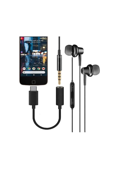 Torima TR-10 Usb-c 3.5 MM Kulaklık Dönüştürücü Siyah
