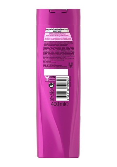 Saç Bakım Şampuanı Saç Dökülmelerine Karşı 400 Ml X3 Tüm Saç Tipleri