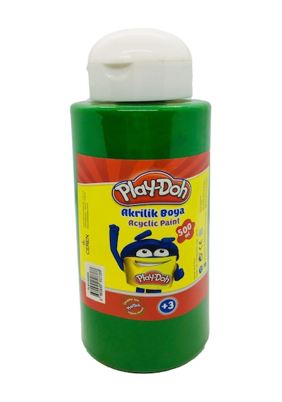 Play Doh Ak004 Akrilik Boya 500 Ml. Yeşil