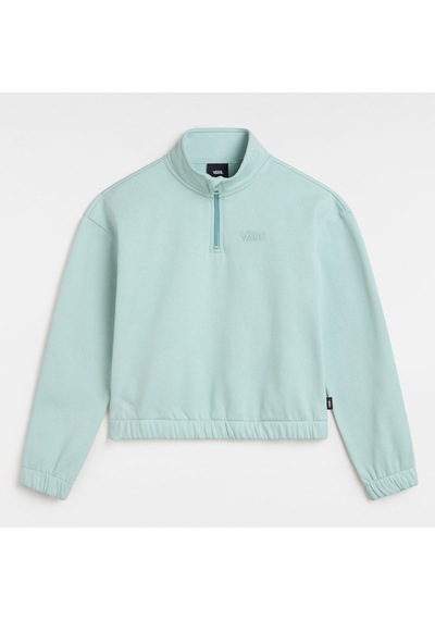 Vans Half Zip Mock Pullover Gray Mis Gray Mıst