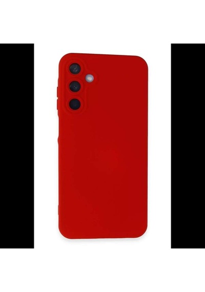 Samsung Galaxy Uyumlu   A05s Kılıf Nano İçi Kadife Silikon - Kırmızı