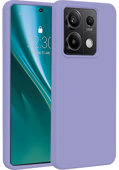 Xiaomi Redmi Note 13 Pro 5g Kılıf Premiums Silikon Arka Kapak Lila