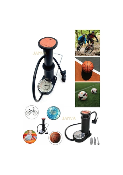 Ayak Pompası Dereceli Araba Bisiklet Top Havuz Kolluk Şişme Yatak Kaliteli Yer Kaplamayan 180 Psi