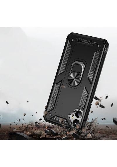 Zore Galaxy A05 Kılıf Ogaa Vega Kapak - Siyah