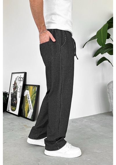 Siyah Chill Zone Baggy Pantolon Siyah
