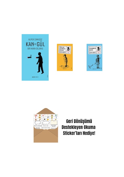 Kan Ve Gül + Oğullar Ve Rencide Ruhlar + Cehennem Çiçeği + Okuma Sticker'ları