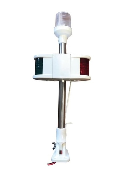 Katlanabilir Direkli Seyir Feneri 3 Renkli 42cm
