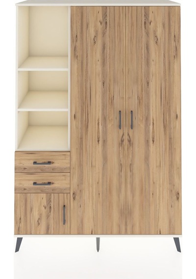 Hyperion Dolap 5 Raflı 2 Çekmeceli Tek Askılı 132x44x195 Aytaşı-çam/çam Atlas Çam/atlas Çam - Aytası Hyperion Dolap 5 Raflı 2 Çekmeceli Tek Askılı 132x44x195 Aytaşı-çam/çam Atlas Çam/atlas Çam - Aytası