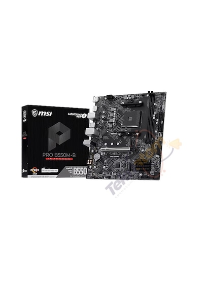 Msı Pro B550m-b Ddr4 Hdmı-dp Pcıe 4.0 Am4 Matx