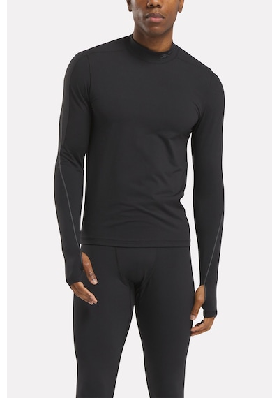 Reebok Speed Baselayer Ls Feat. Siyah Erkek Sweatshirt Siyah