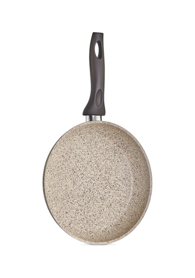 Creamy Granit 28 Cm Tava Kahverengi - Krem
