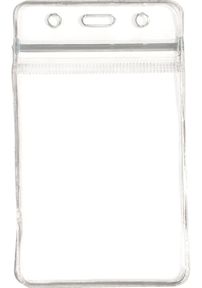 Pvc Yaka Kartlığı Yaka Kartı Kılıfı Kart Koruyucu 7x11 Cm - 1 Adet