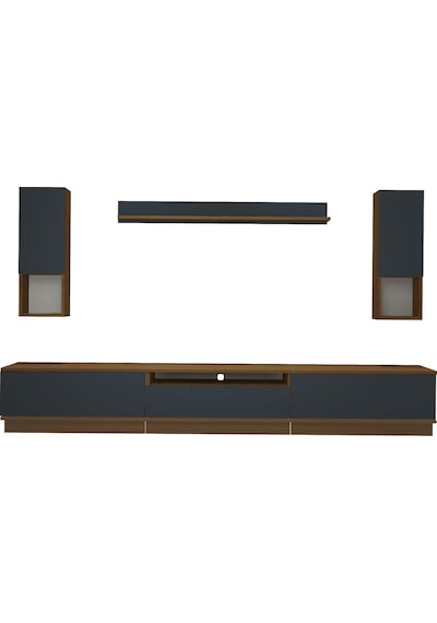 Decoraktiv Trendstyle 270das Mdf Tv Ünitesi Tv Sehpası Ceviz - Antrasit